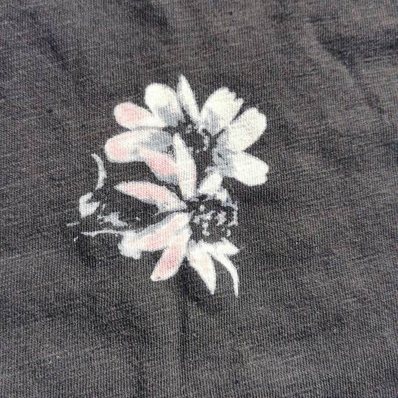 NICOLE MILLER SMALL New  floral t shirt tee shirt  short sleeves NWT Scoop Neck - Picture 2 of 15